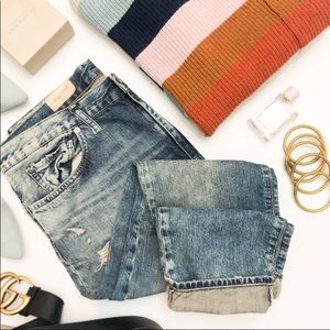 Ralph Lauren Denim Supply Distress Boyfriend Jean